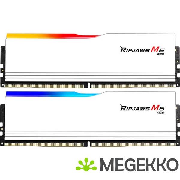 Grote foto g.skill ripjaws m5 rgb f5 6400j3648f16gx2 rm5rw geheugenmodule 32 gb 2 x 16 gb ddr5 6400 mhz computers en software overige computers en software