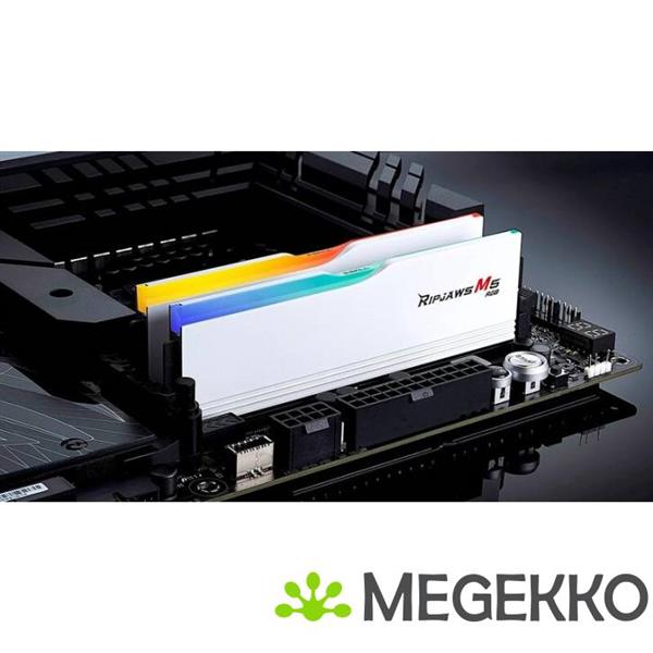 Grote foto g.skill ripjaws m5 rgb f5 6400j3648f16gx2 rm5rw geheugenmodule 32 gb 2 x 16 gb ddr5 6400 mhz computers en software overige computers en software