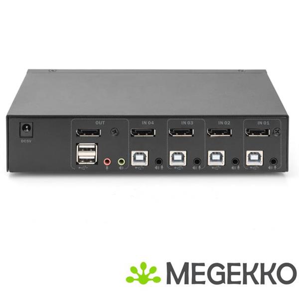 Grote foto digitus ds 12891 kvm switch zwart computers en software overige computers en software