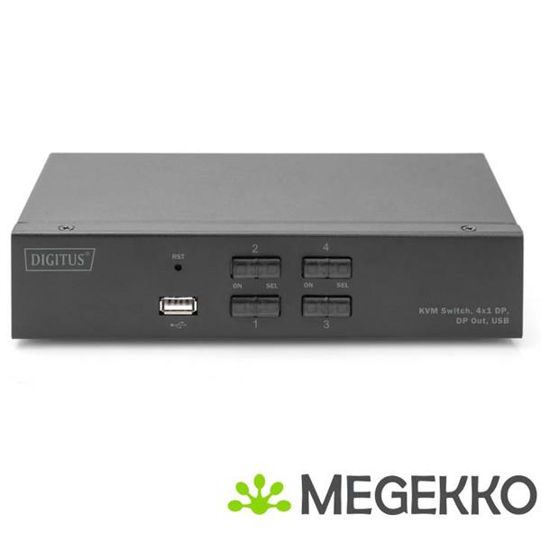 Grote foto digitus ds 12891 kvm switch zwart computers en software overige computers en software