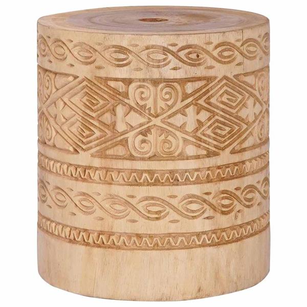 Grote foto vidaxl parasolvoet anders bruin 34 x 40 cm massief hout tuin en terras overige tuin en terras