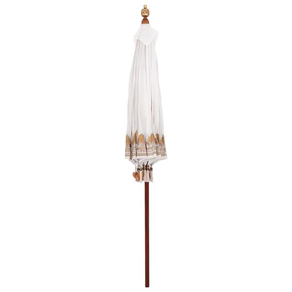 Grote foto vidaxl parasol anders cr me x 250 cm tuin en terras overige tuin en terras