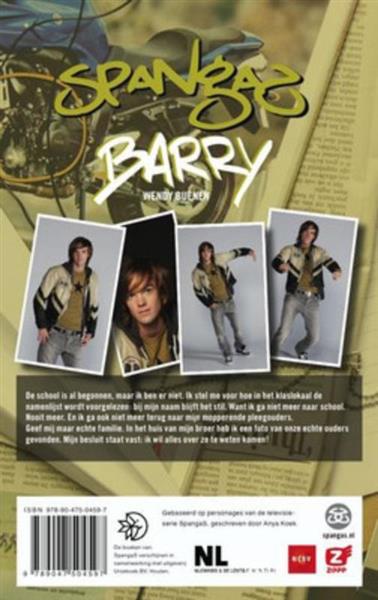 Grote foto barry spangas boeken jeugd 13 jaar en ouder