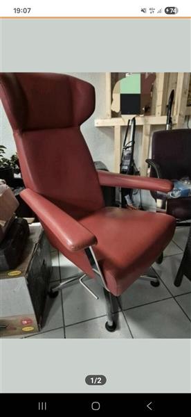 Grote foto fauteuil rood huis en inrichting fauteuils