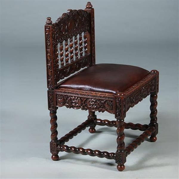 Grote foto koloniale stoel ca 1700 incl bekleding naar wens no.280305 antiek en kunst stoelen en banken