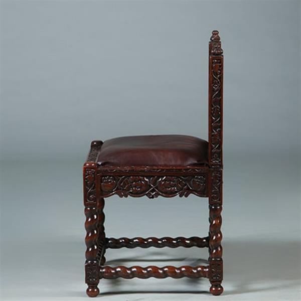 Grote foto koloniale stoel ca 1700 incl bekleding naar wens no.280305 antiek en kunst stoelen en banken