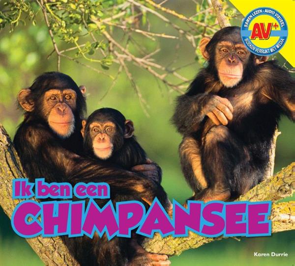 Grote foto chimpansee ik ben een ... boeken overige boeken