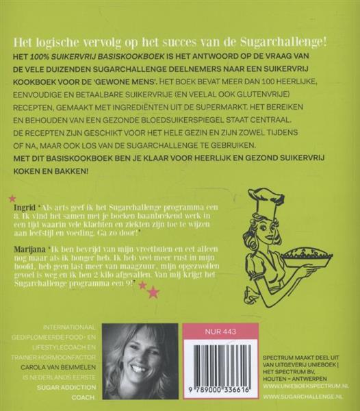 Grote foto 100 suikervrij basiskookboek 100 suikervrij boeken kookboeken