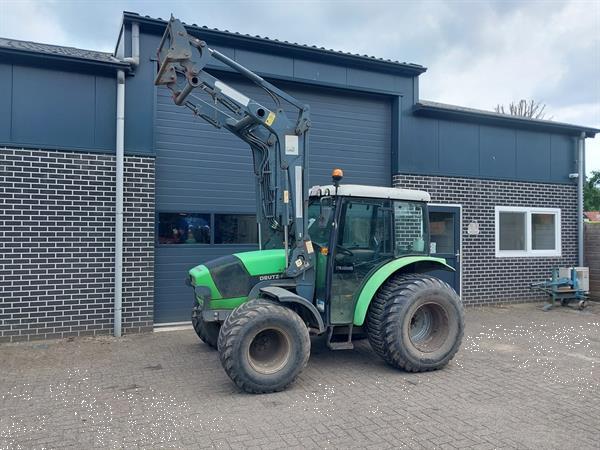 Grote foto deutz fahr agrolux 65 met voorlader agrarisch tractoren