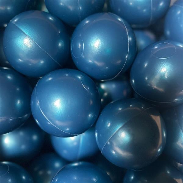 Grote foto sale ballenbadballen metallic blue 50 stuks 50 ballen kinderen en baby overige