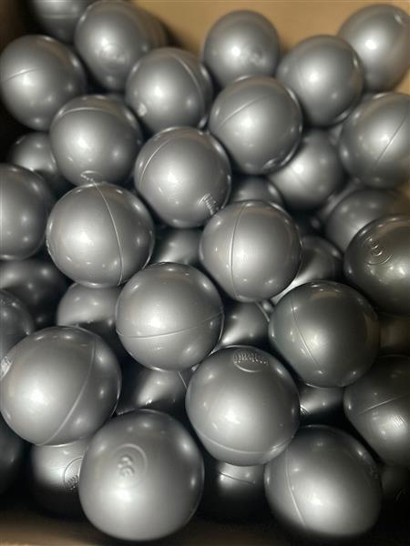 Grote foto sale ballenbadballen zilver 50 stuks 50 ballen kinderen en baby overige