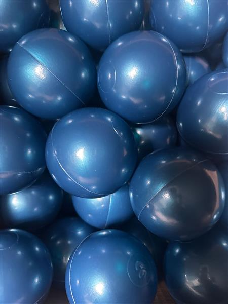 Grote foto sale ballenbadballen metallic blue 50 stuks 50 ballen kinderen en baby overige