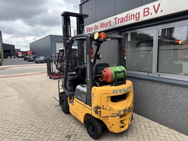 Grote foto heftruck atlet p1d1a15lt triplo 650 freelift sideshift 760uur lpg 2012 agrarisch heftrucks