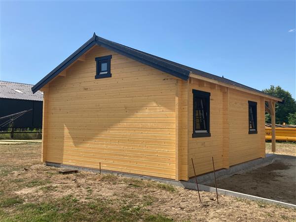 Grote foto maatwerk blokhutten woonunits bijgebouwen. tuin en terras tuinhuisjes en blokhutten