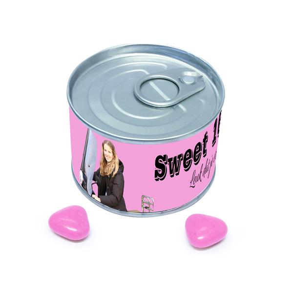 Grote foto sweet sixteen cadeaudoosje diversen cadeautjes en bonnen