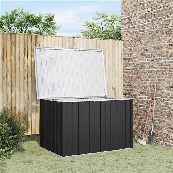 Grote foto vidaxl tuinbox 149x99x93 cm antraciet tuin en terras overige tuin en terras