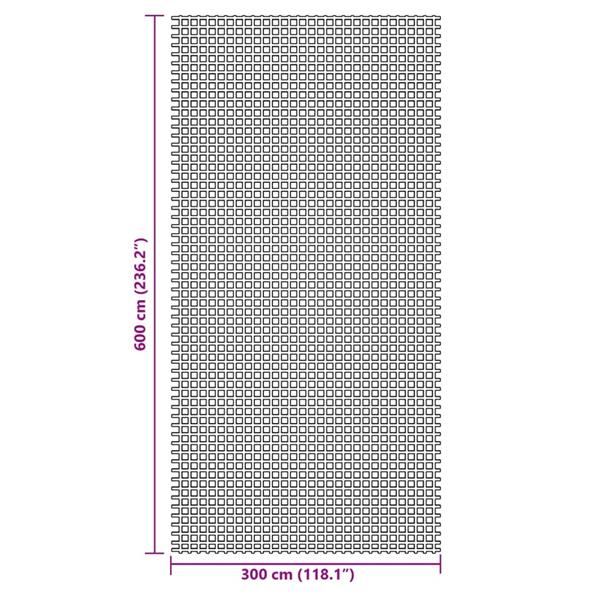 Grote foto vidaxl tenttapijt 6x3 m antracietkleurig caravans en kamperen tenten