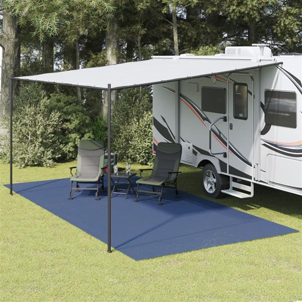 Grote foto vidaxl tenttapijt 6x3 m blauw caravans en kamperen tenten