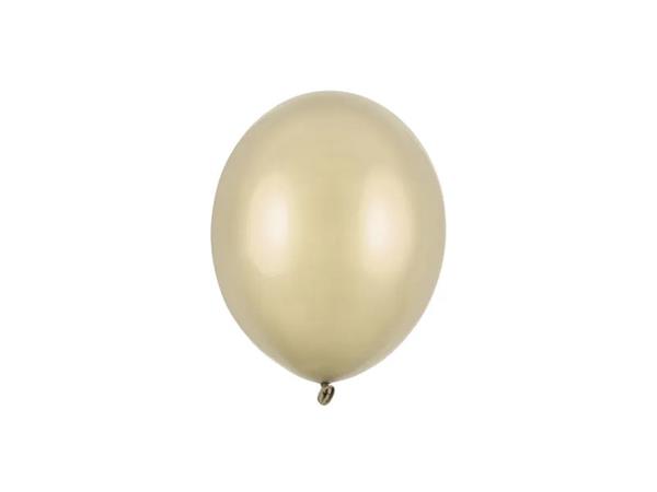 Grote foto strong balloons 12 cm metallic cold gold verzamelen overige verzamelingen