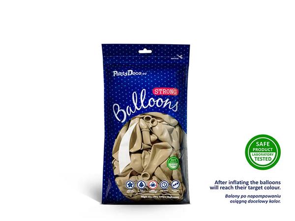 Grote foto strong balloons 12 cm metallic cold gold verzamelen overige verzamelingen