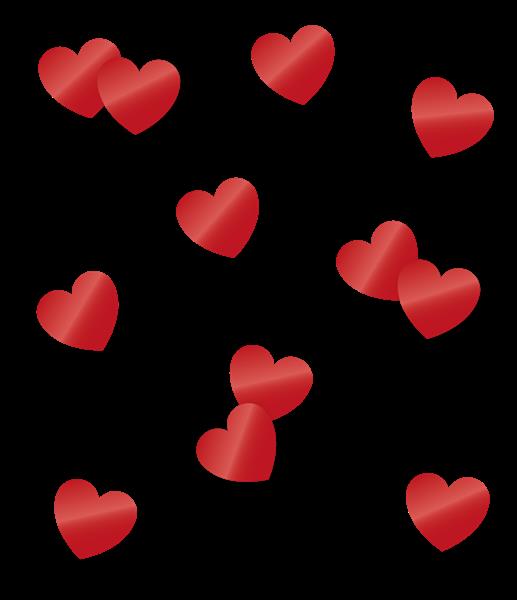 Grote foto table confetti red heart verzamelen overige verzamelingen
