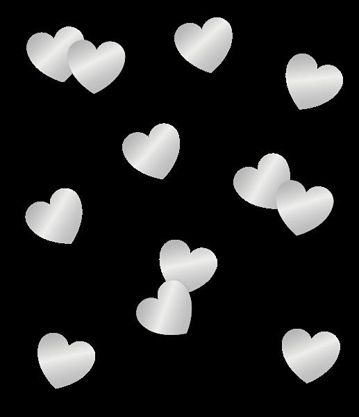 Grote foto table confetti silver heart verzamelen overige verzamelingen