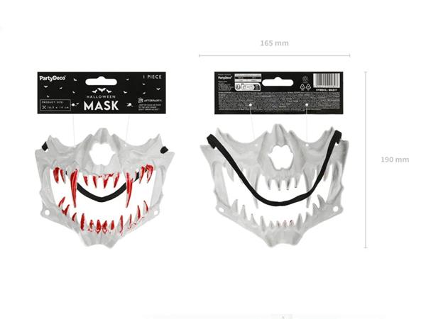 Grote foto skull mask 16.5x14cm mix verzamelen overige verzamelingen