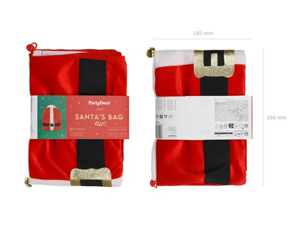 Grote foto santa claus gift bag mix 50x70cm verzamelen overige verzamelingen