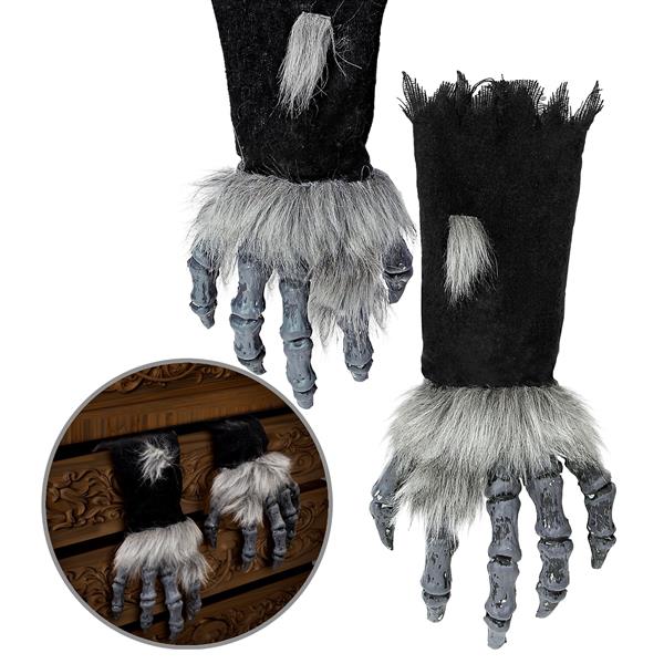 Grote foto halloween nep hand monster met vacht verzamelen overige verzamelingen