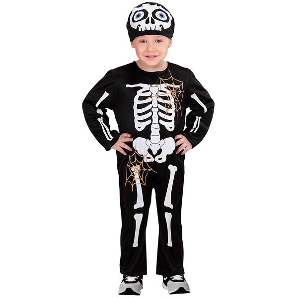 Grote foto halloween kostuum zwart wit kind skelet verzamelen overige verzamelingen