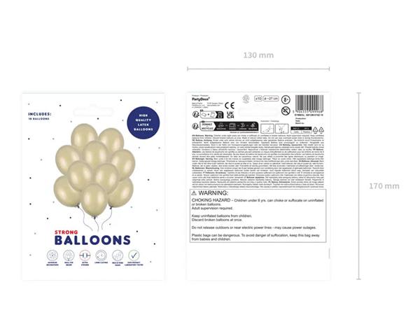 Grote foto strong balloons 27 cm metallic cold gold verzamelen overige verzamelingen