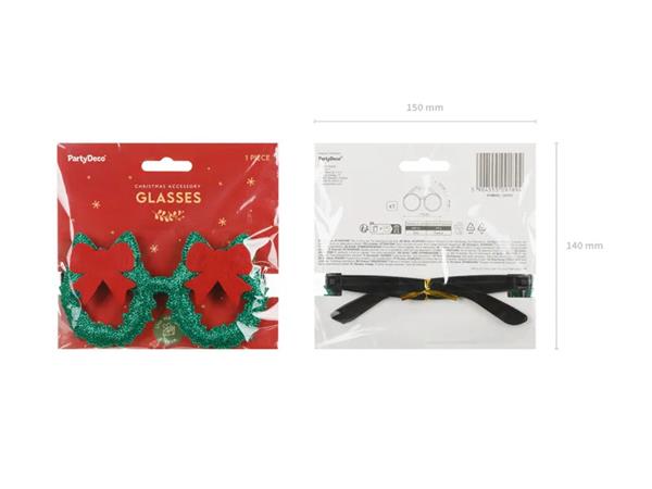 Grote foto christmas wreath glasses mix verzamelen overige verzamelingen