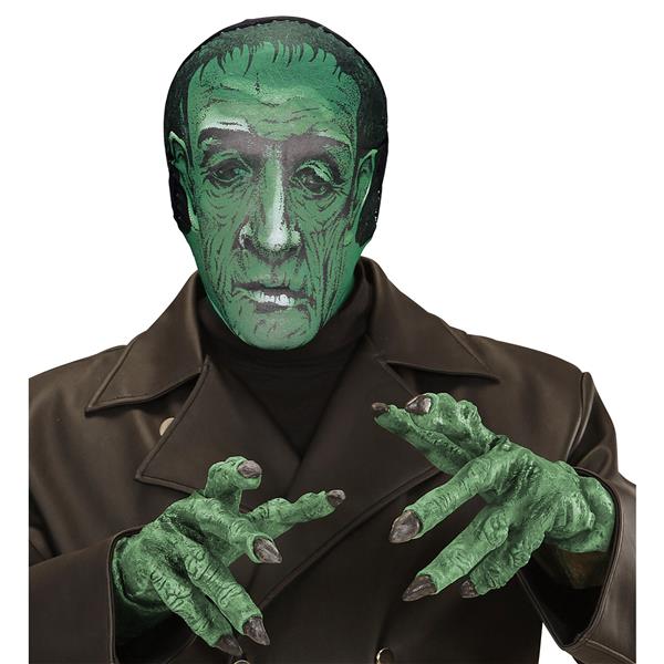 Grote foto halloween masker donkergroen zombie verzamelen overige verzamelingen