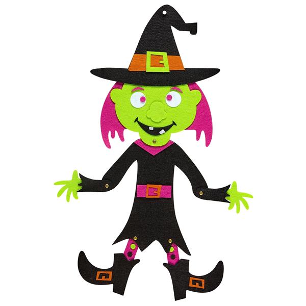 Grote foto halloween wanddecoratie heks 53cm verzamelen overige verzamelingen
