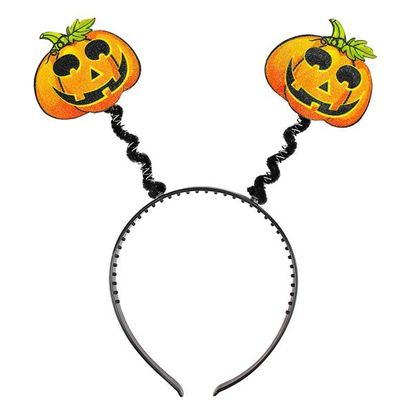 Grote foto halloween haarband groen oranje pompoenen verzamelen overige verzamelingen