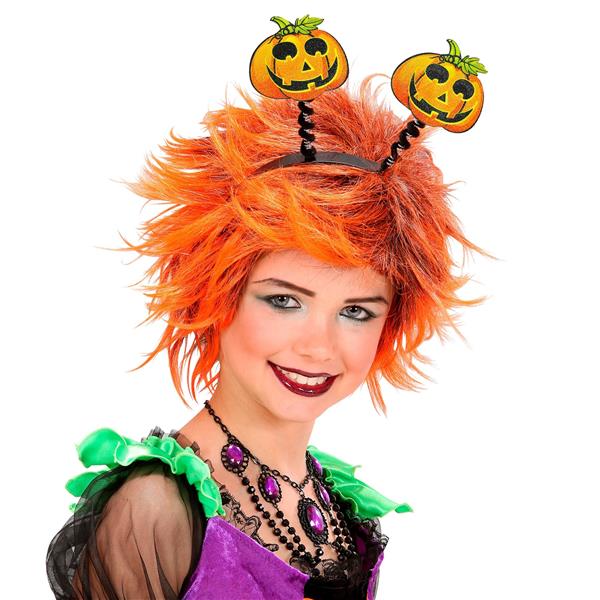 Grote foto halloween haarband groen oranje pompoenen verzamelen overige verzamelingen