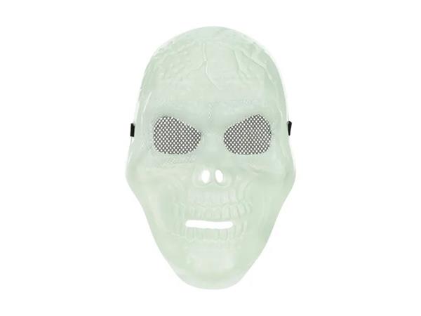 Grote foto glow in the dark skull mask 17x27cm mix verzamelen overige verzamelingen