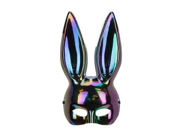 Grote foto bunny mask 16.5x34cm black verzamelen overige verzamelingen