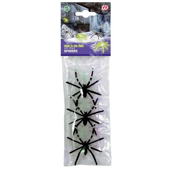 Grote foto halloween nep spin glow in the dark 6st verzamelen overige verzamelingen