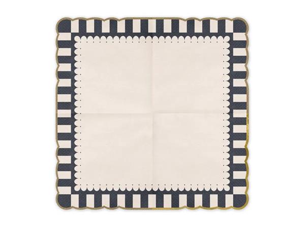Grote foto napkins with gold edge 33x33 mix verzamelen overige verzamelingen
