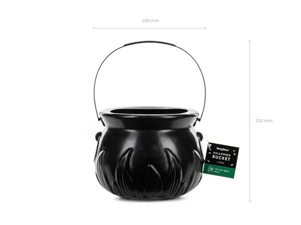 Grote foto cauldron pot bucket 18x13.5cm black verzamelen overige verzamelingen