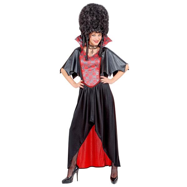 Grote foto halloween jurk zwart rood dames vampier 2 delig verzamelen overige verzamelingen