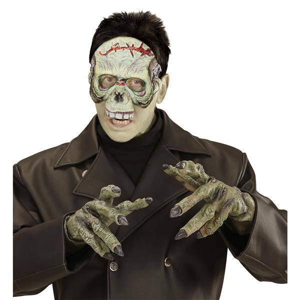Grote foto halloween masker groen monster verzamelen overige verzamelingen