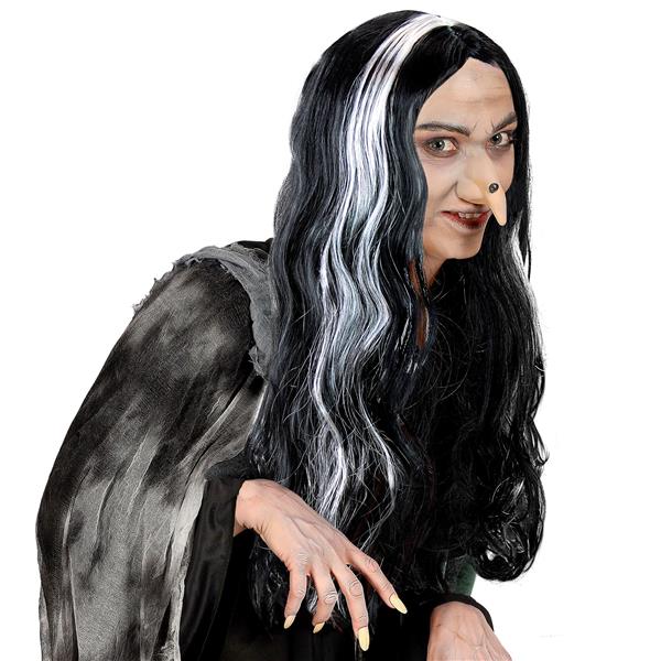 Grote foto halloween pruik mortisia verzamelen overige verzamelingen