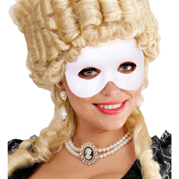 Grote foto witte oogmasker verzamelen overige verzamelingen