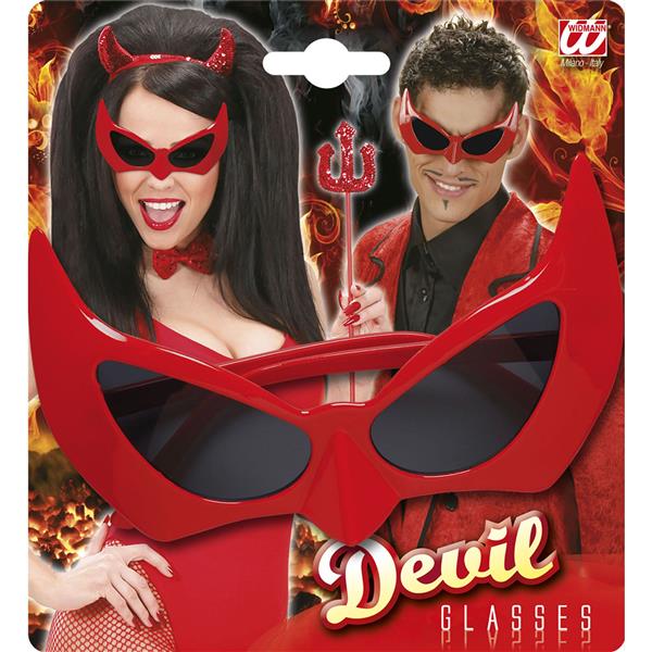 Grote foto halloween bril duivel verzamelen overige verzamelingen