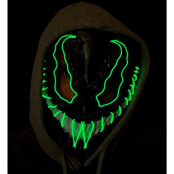 Grote foto halloween masker groen monster met licht verzamelen overige verzamelingen