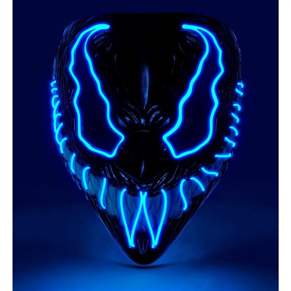 Grote foto halloween masker blauw monster met licht verzamelen overige verzamelingen