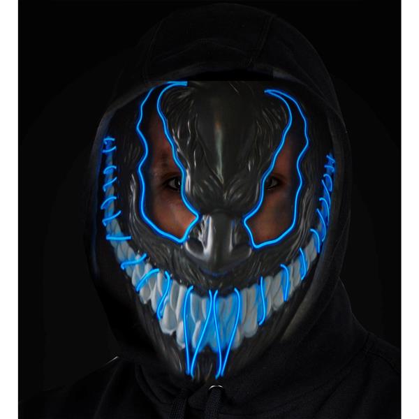 Grote foto halloween masker blauw monster met licht verzamelen overige verzamelingen