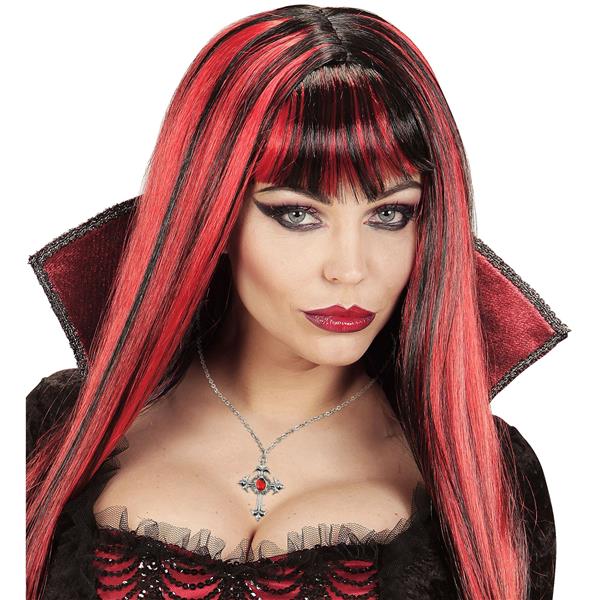 Grote foto halloween ketting kruis met steen verzamelen overige verzamelingen
